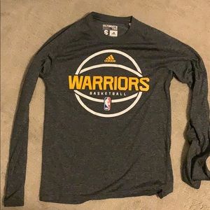 Golden state warriors adidas long sleeve